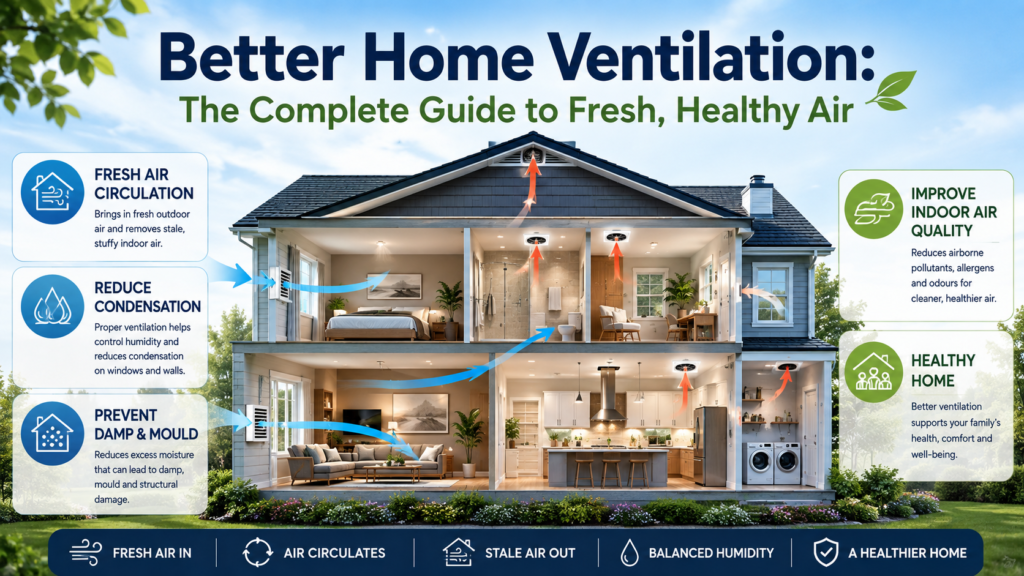Better Home Ventilation: The Complete Guide to Fresh, Healthy Air