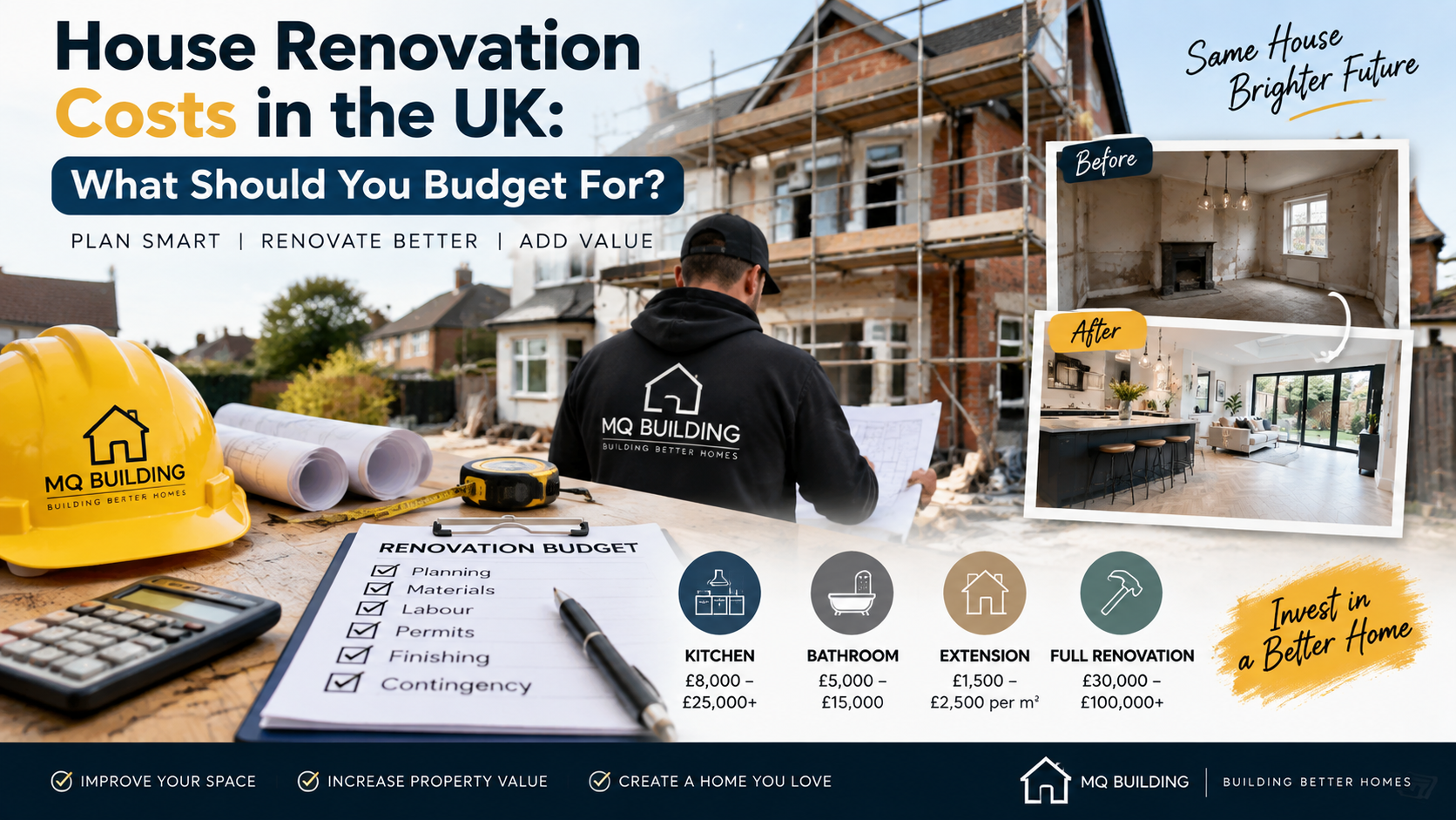 UK House Renovation Costs Guide