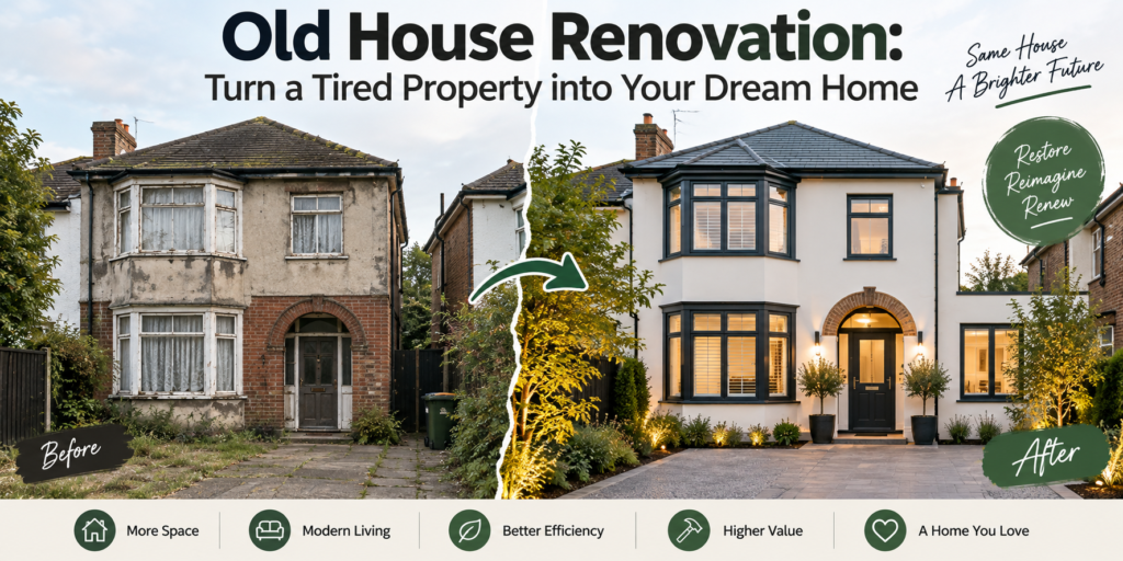 Old House Renovation: A Brighter Future